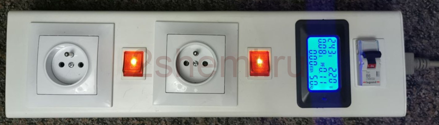 Многофункциональный цифровой ваттметр электроэнергии P06S-100 и P06S-20