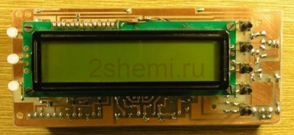 Схема контроллера котла центрального отопления