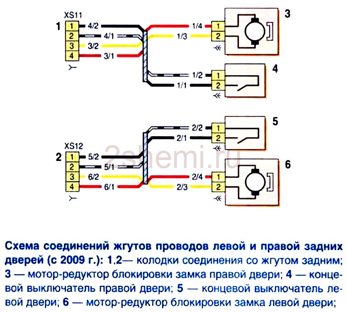 Схема ВАЗ-2123 Нива Шевроле