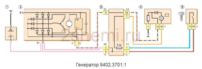 Схема ВАЗ-2113