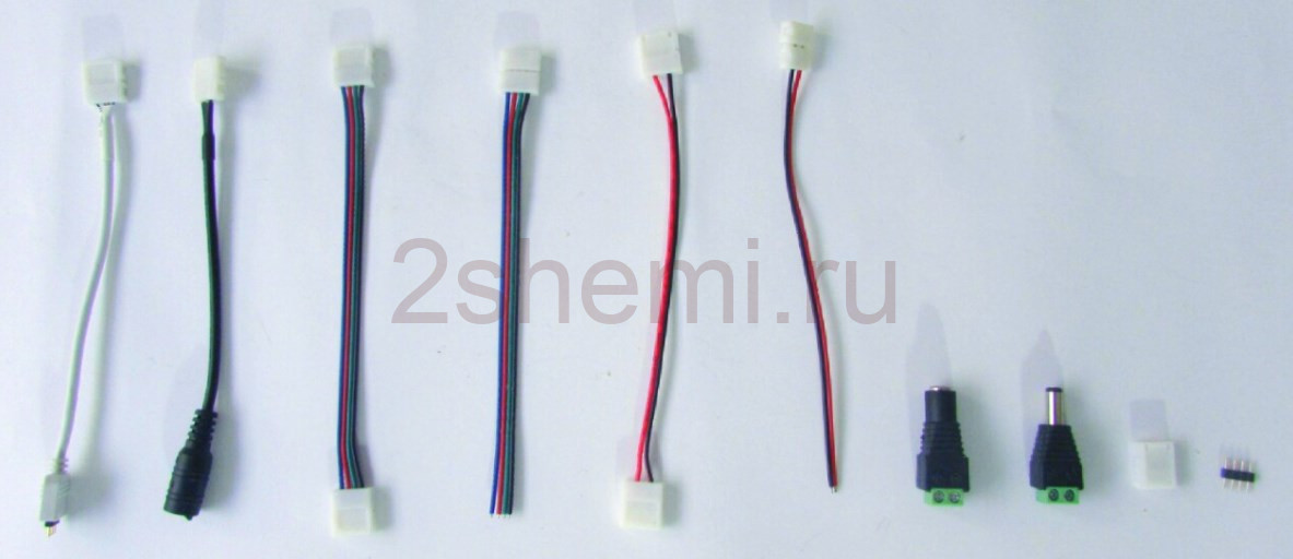 Разъемы для LED освещения: осветительные коннекторы