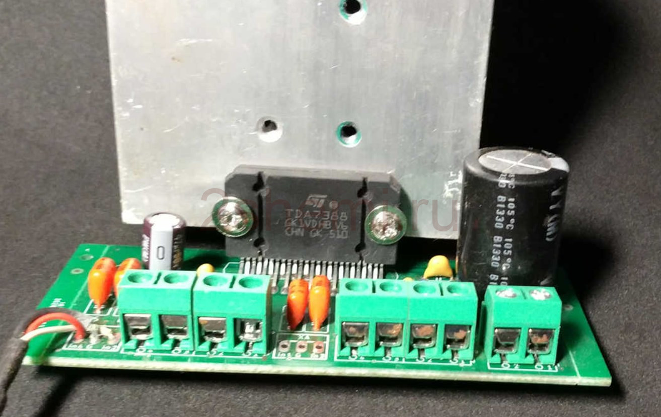Автомобильный усилитель на TDA7850, TDA7388, TA82624, TB2929 и аналогах