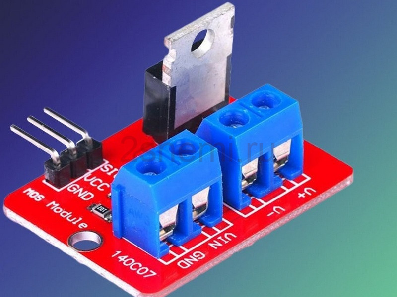 Управление мощной нагрузкой через транзистор Управление нагрузкой mosfet (7)