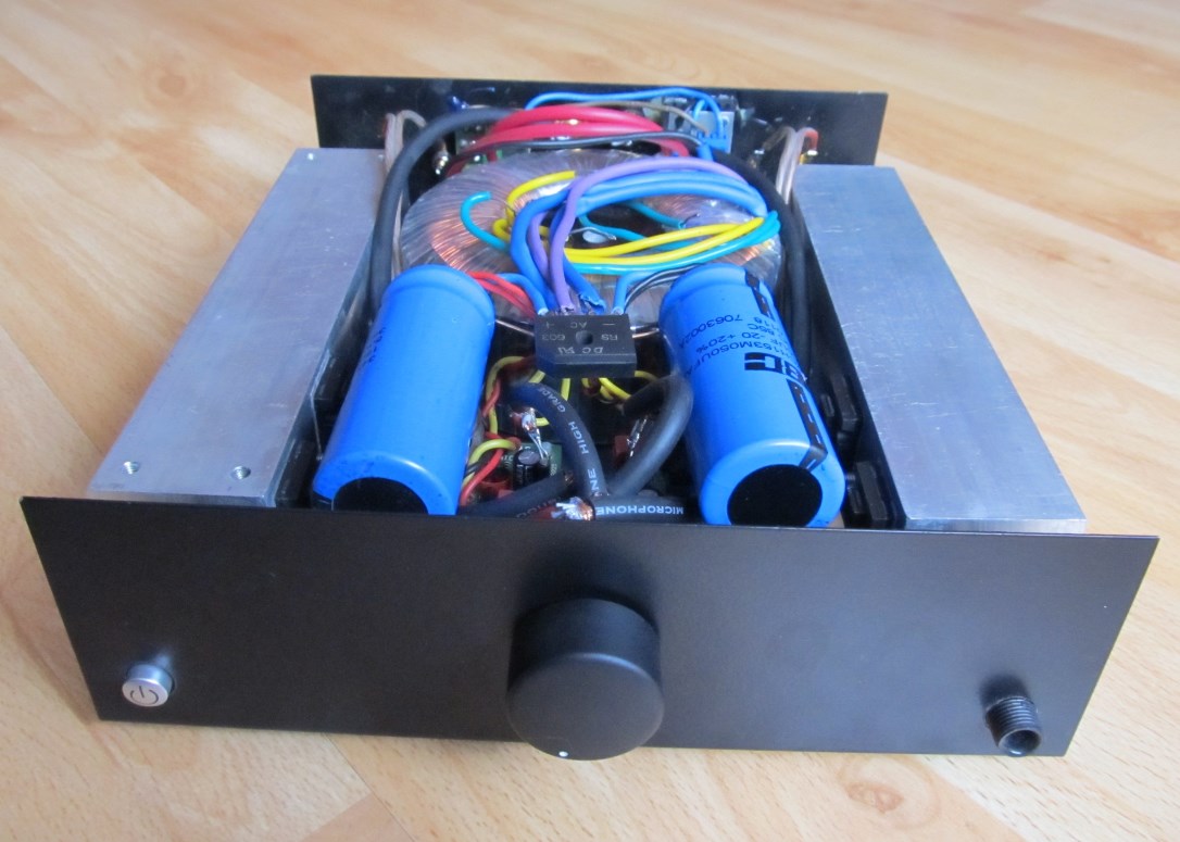 Чисто транзисторный УМЗЧ 2х 100W: схема, плата, корпус