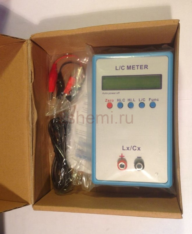 Измеритель емкости и индуктивности LC-200A