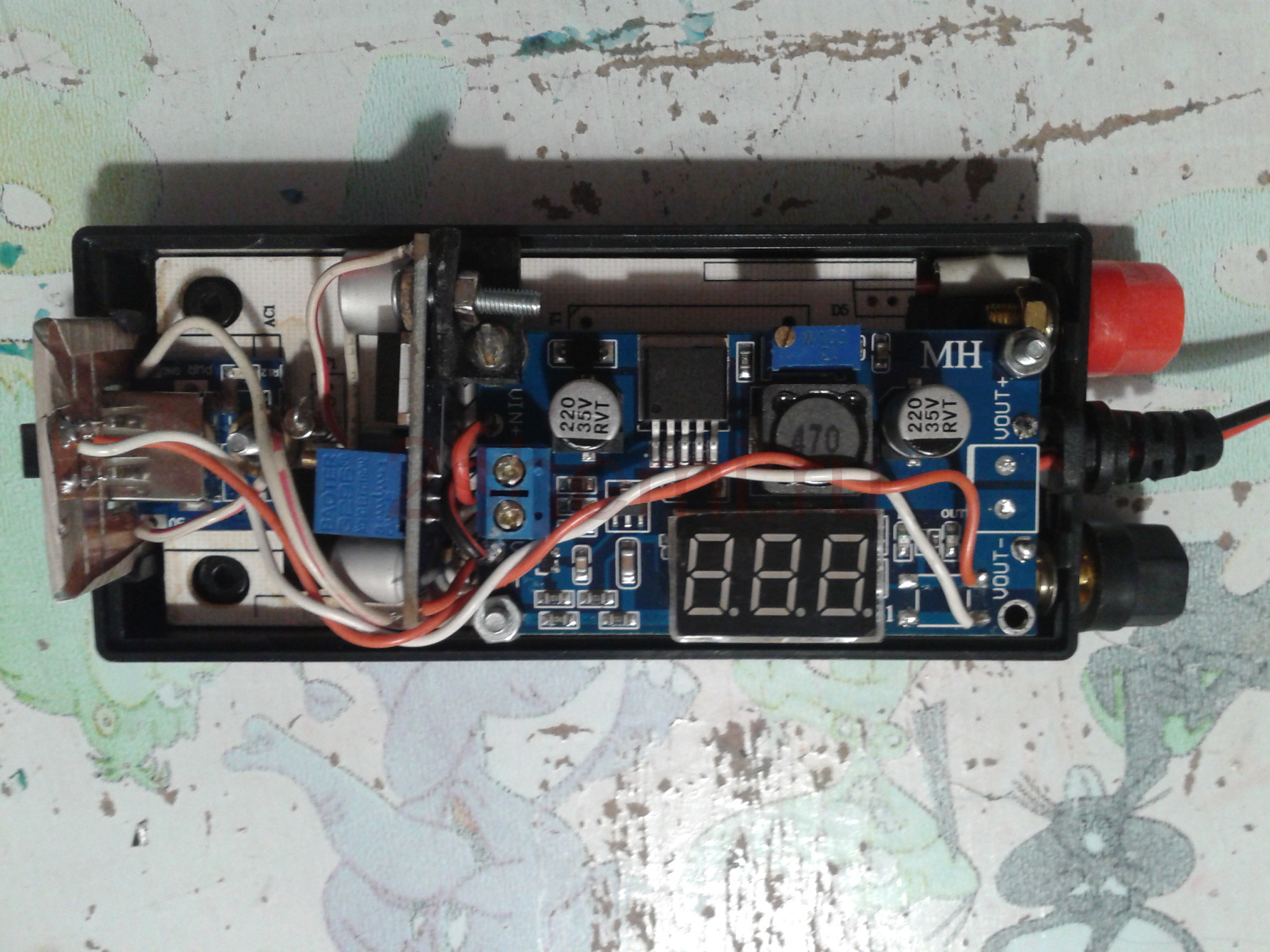 Питание ноутбука, лампы и USB от электросамоката