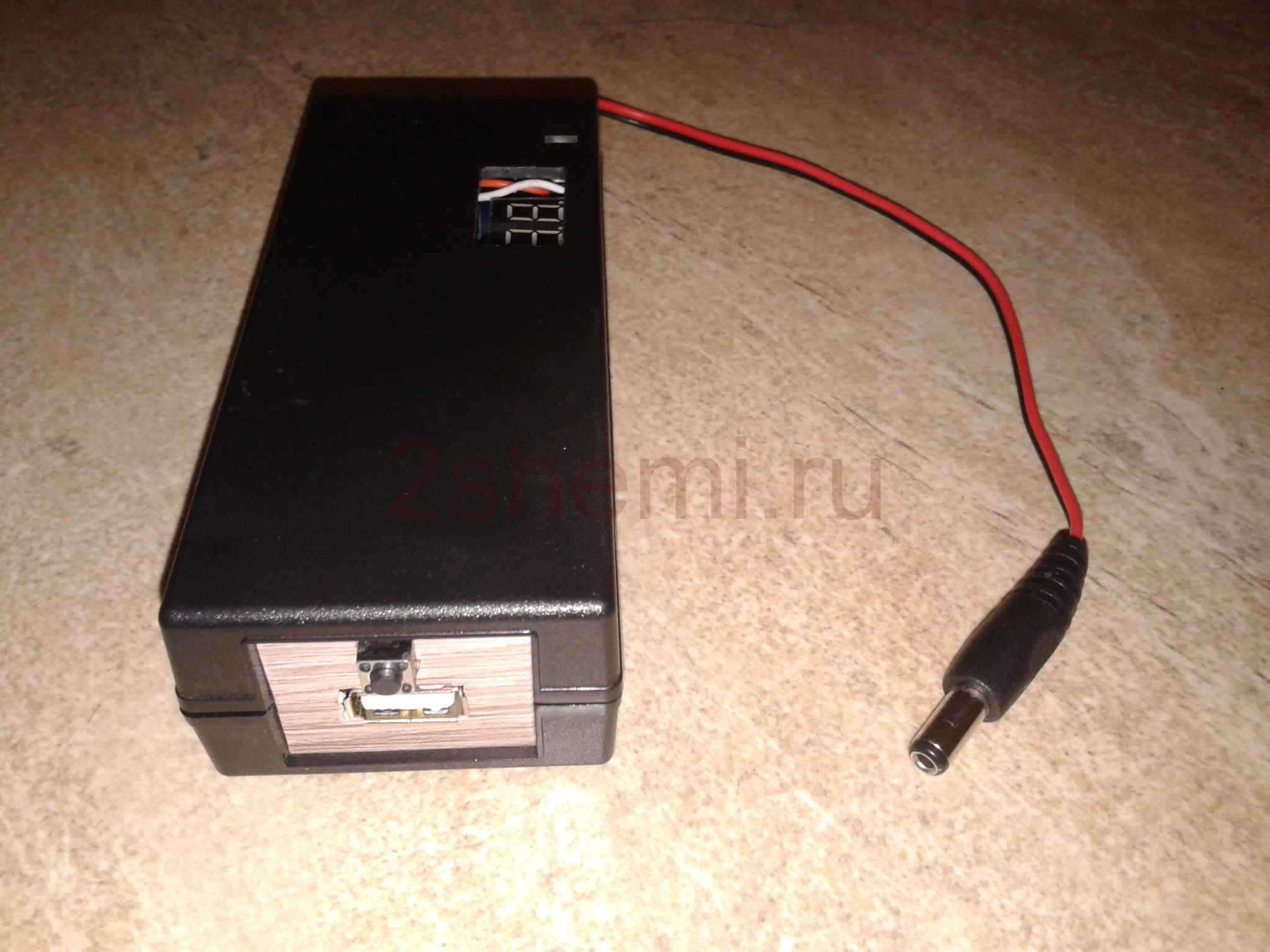 Питание ноутбука, лампы и USB от электросамоката