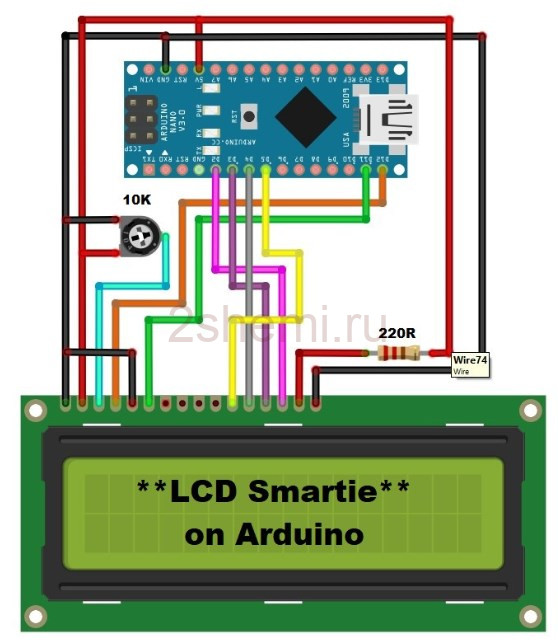 Вывод информации с ПК на LCD дисплей через USB