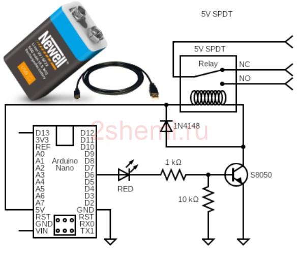 Автоматическая кормушка на Arduino