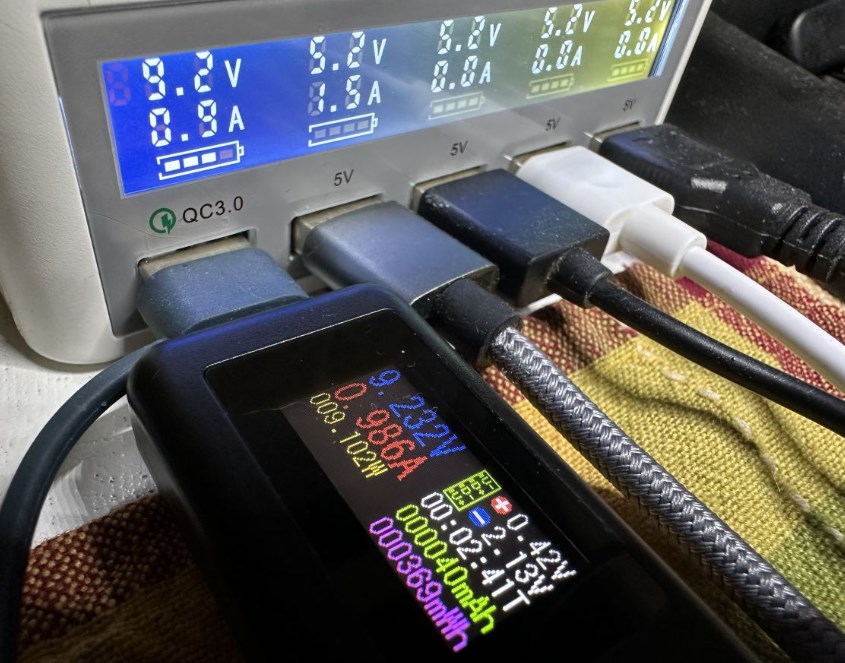 USB-C адаптер для зарядки от БП ноутбука