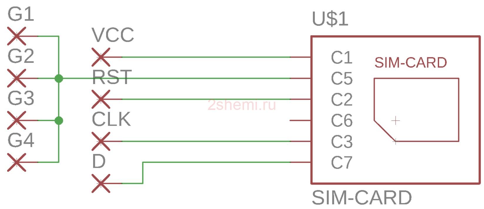 Подключение SIM-карты через адаптер RJ45 в модеме