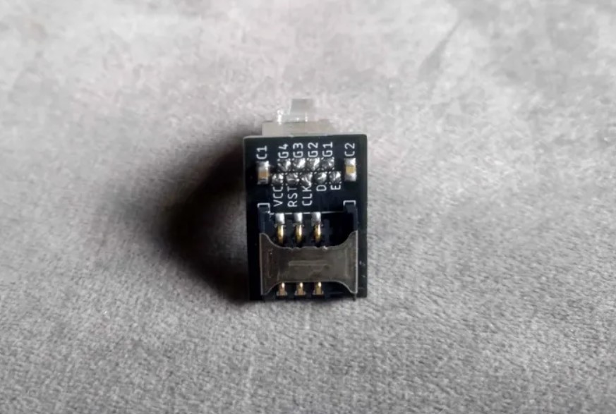 Подключение SIM-карты через адаптер RJ45 в модеме