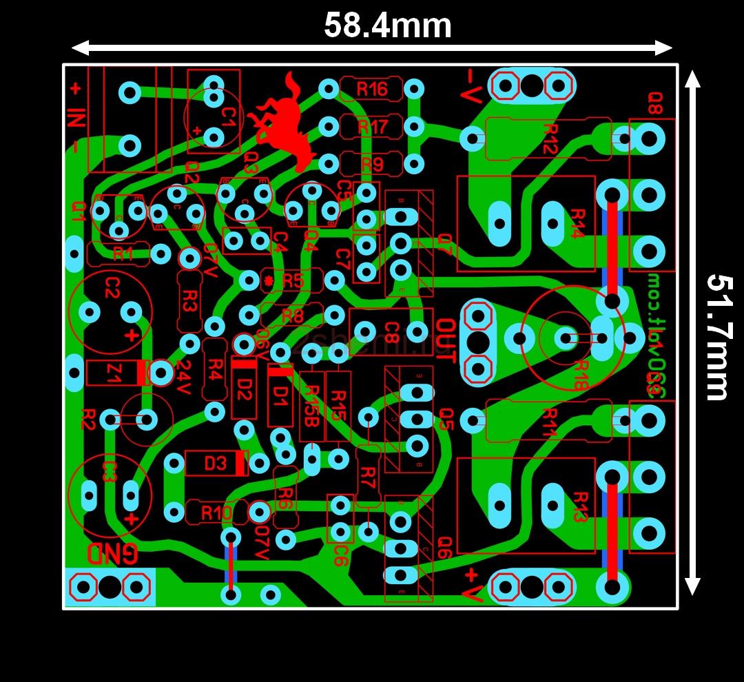 Качественный моноусилитель 8 Ом 100 Вт RMS