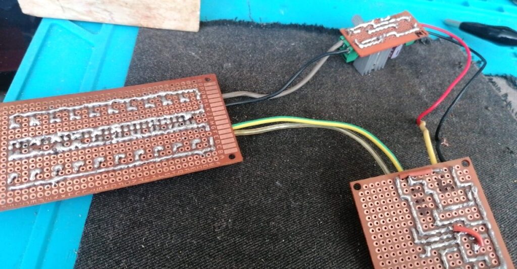 Мигалка для LED матрицы с регулировкой частоты