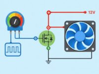 MOSFET-управление скоростью вращения вентилятора MOSFET управление скоростью вентилятора картинка