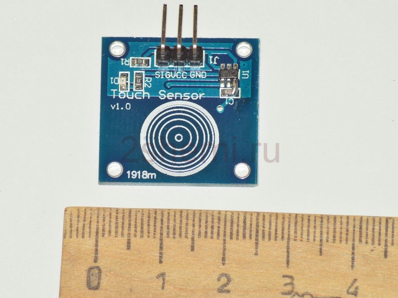 Сенсорный выключатель для Arduino - готовый модуль кнопки Сенсорный выключатель для Arduino - готовый модуль кнопки