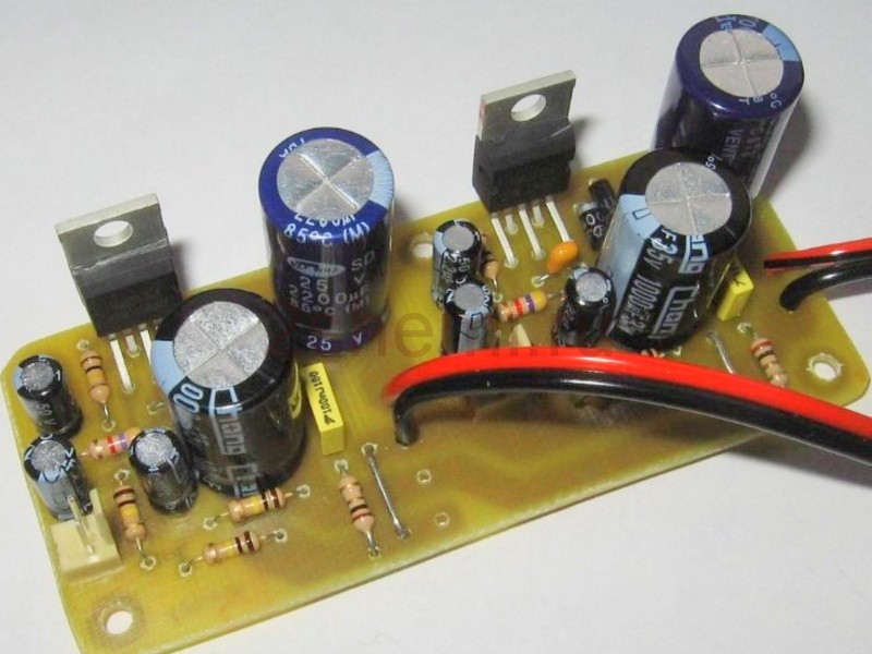 Самодельный звуковой усилитель на микросхеме Усилитель 2x15W 2030 (3)